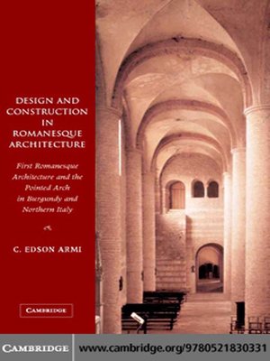 Design and Construction in Romanesque Architecture - ebook